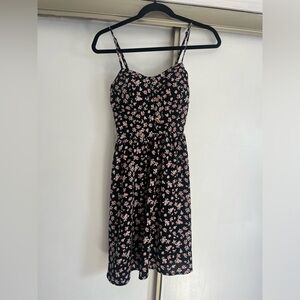 bailey blue floral dress